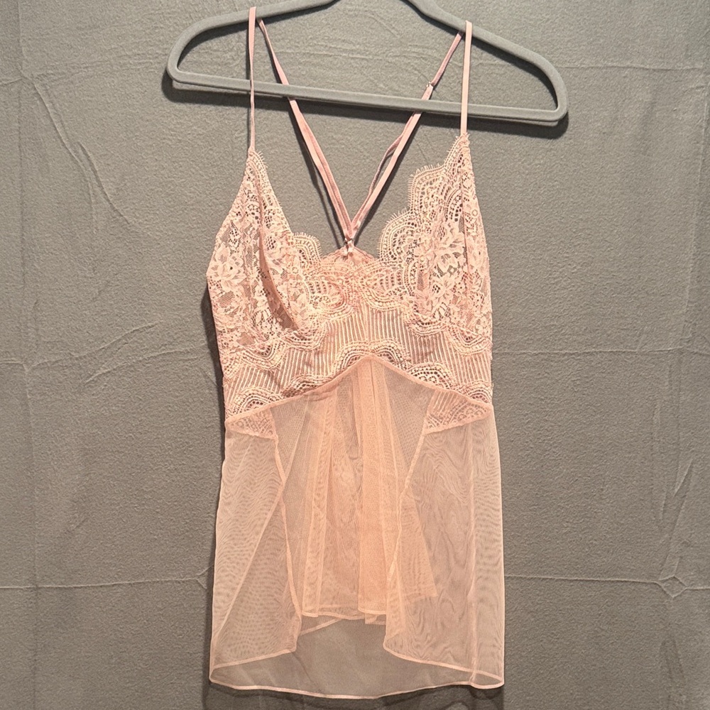 Victoria's Secret Blush Lace Camisole
